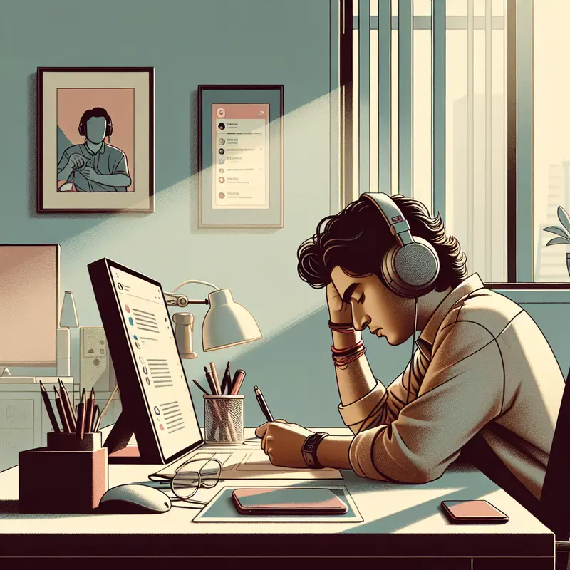 A time-blocked calendar, clear priorities, and a simple timer illustrate effective time management for a smoother daily flow.