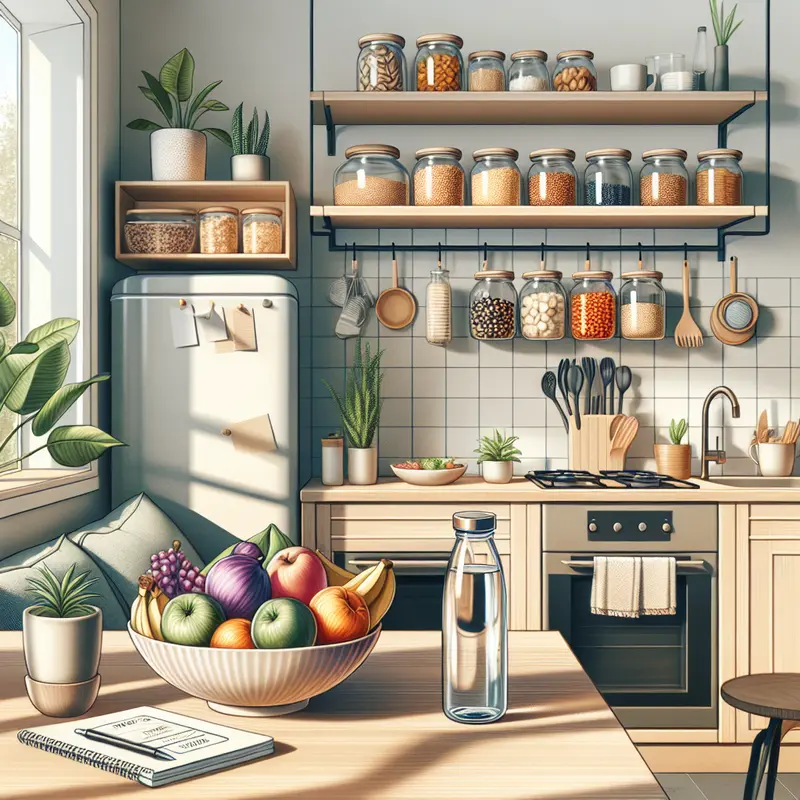 A calm, minimal morning routine featuring sunlight, hydration, protein, and movement as core daily essentials.