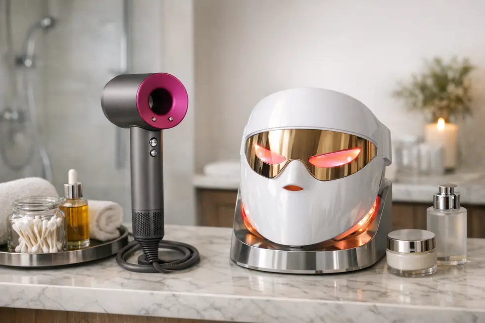 Modern kitchen essentials like the Always Pan and electric knife sharpener elevate everyday cooking.